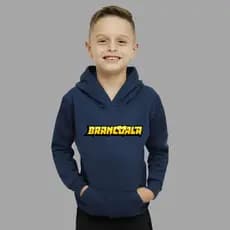 Blusa De Frio Brancoala Moletom Infatil Youtuber Agasalho