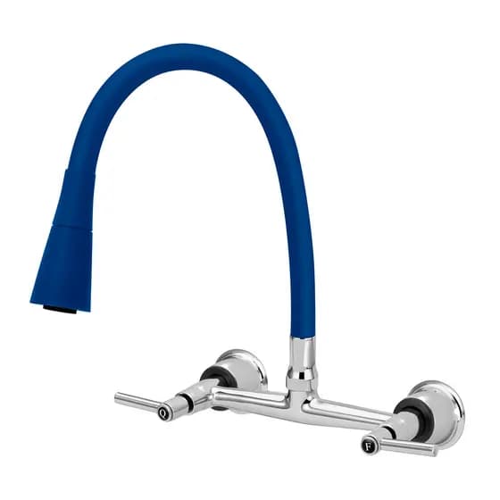 Torneira Misturador Cozinha De Par. Gourmet Duplo Jato 1/4v