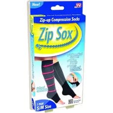 Meias de compressão Zip Sox da  – Par.
