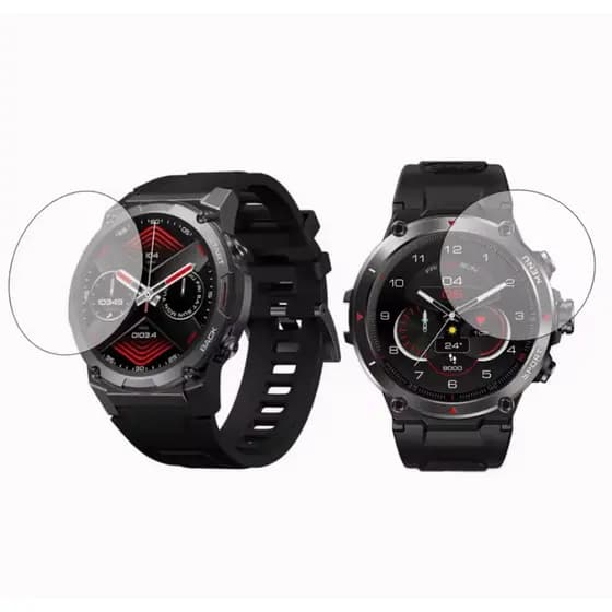 Película Vidro Smartwatch Zeblaze Vibe 7 Pro Película de Vidro Temperado Zeblaze Vibe 7 Pro
