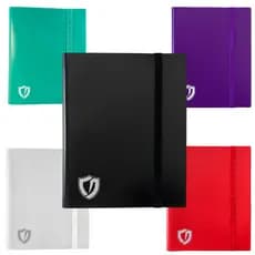 Pasta Álbum Fichário Ultra Grande 4x3 Preto Branco Para 480 Cards Pokémon Magic - Central Acessórios