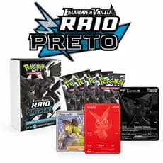 Cartas Avulsas Pokémon Raio Preto – Kit Personalizado até 40 Unidades
