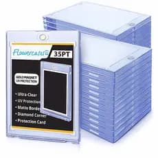 kit 5 Toploader Magnético Transparente ideal para Pokemon Magic Dorama K-POP Protetor Photocard