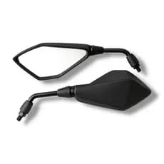 Retrovisor Modelo Z400 Rosca Honda Fixo Esportivo - Alta Qualidade - Compatível Com Todos Modelos Honda