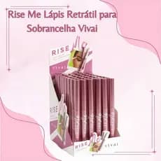 Lápis Retrátil Rise Me para Sobrancelha Cor marrom - Vivai Ref1059.1.1
