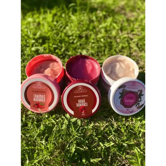 Esfoliante Corpotal Romã Romance Rosa Mesquita & Tãmaras Maduras Phállebeauty