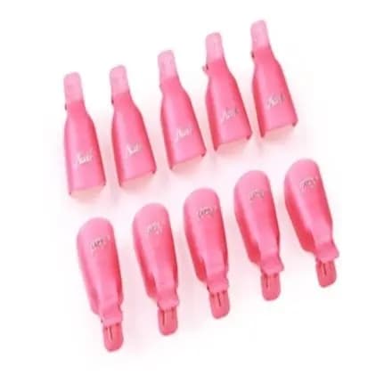 Dedeira Para Remoção de Unhas Postiças e Gel com 5 Unidades