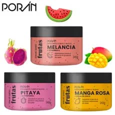 Esfoliante Corpo E Rosto Frutas Porán 240G