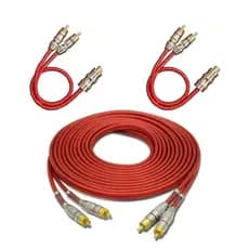 kit 1 cabo blindado 5mts mais 2 cabo y 2 macho