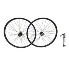 Par de roda montada com cubo cassete alumínio 6061 36 furos gravel, speed, aro 29 700