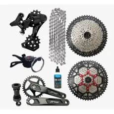 Kit Grupo Absolute 12v 11-52 Pedivela Integrado C/ Central com Brinde