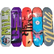 Shape Milk 7.75 8.0 8.1 8.25 8.5 8.6 Skate Maple Canadense Skateboard Importado Nota Fiscal incluida