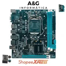Placa Mãe H61 LGA 1155 + Modulo TPM + Secure Boot M2 Nvme BMBH61-G2HG-M2 REV 3.0