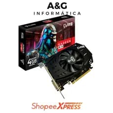 Placa de Video RX 560 4GB Clanm 12 Meses de Garantia Pronta Entrega
