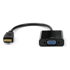Cabo Conversor HDMI para VGA PlusCable ADP-HDMIVGA10BK