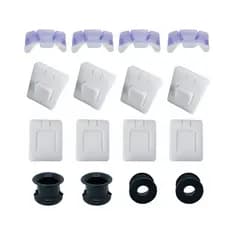 Kit Deslizante Grampo Trava Do Banco Gol Parati Voyage G1 G2 G3 G4 G5