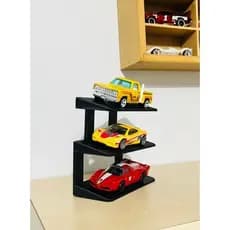 Expositor Hot Wheels 3 Níveis | Display para Miniaturas | Diorama Organizador Impressão 3D PLA