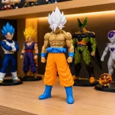 Goku Limite de Ruptura 20cm | Dragon Ball Z | Action Figure Colecionável