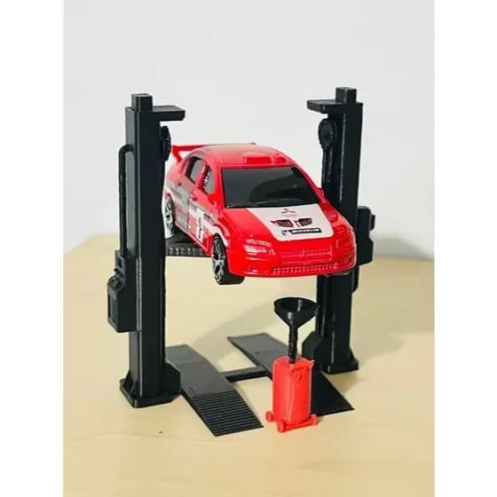 Expositor Miniaturas Elevador Automotivo Display Carrinhos Hot Wheels Suporte Coleção