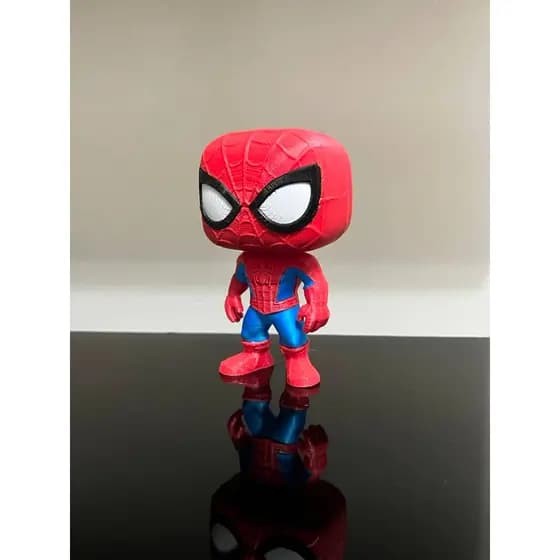 Miniatura Boneco Action Figure Estilo Aranha 10cm Impresso Em 3D