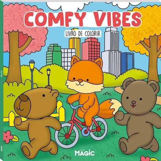 Livro de Colorir - Comfy Vibes