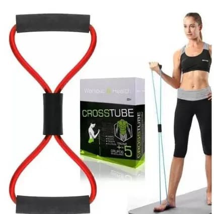 Elástico De Tensão Exercício Multifuncional Treino Ombro Braço Glúteos Academia Treino
