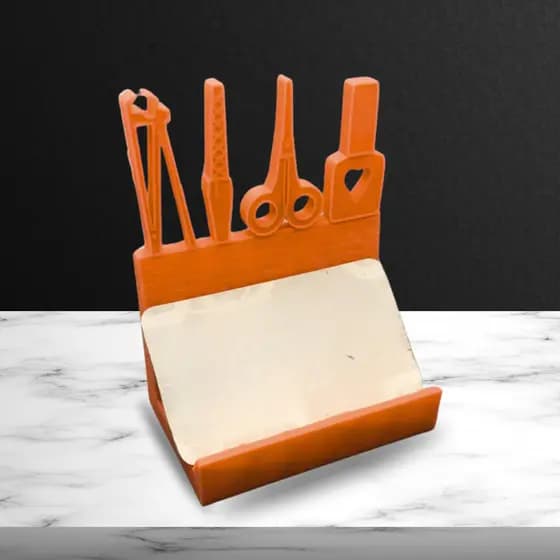 Expositor Porta Cartão Personalizado para Salão de Beleza, Manicure, Estética - Suporte para Cartão