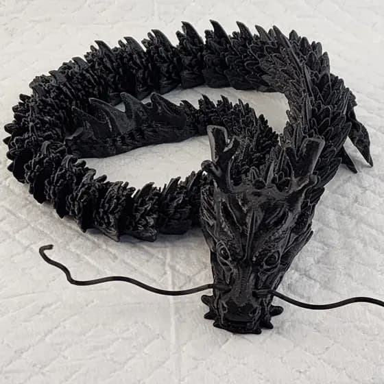 Dragão Articulado Antiestresse - Decoração, Brinquedo - Fidget Toy Sensorial Flexível
