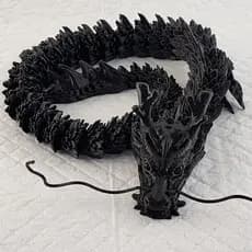 Dragão Articulado Antiestresse - Decoração, Brinquedo - Fidget Toy Sensorial Flexível