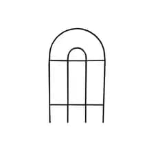 Grade Cerca Cerquinha para Jardim ou Pet (cor:PRETA) kit 3pçs de 33cm (Total 1metro)