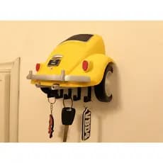 Porta-chaves Vw Fusca 1960 Clássico Decoração Garagem bar gamer