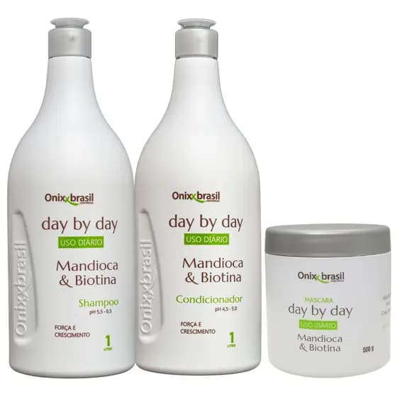 Kit Day by Day Mandioca e Biotina Onixxbrasil