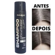 Shampoo Escurecedor De Cabelos Brancos Grisalhos e Barba Gradual Original Onixx Brasil