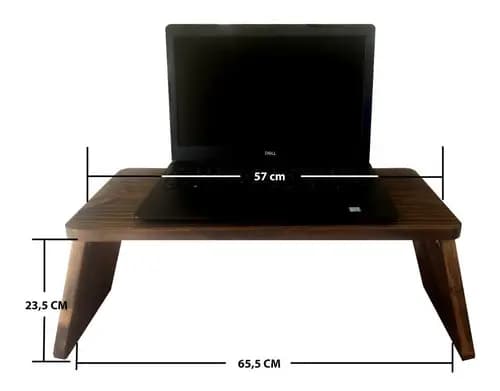 Mesa Base Para Notebook Monitor Usar Na Cama Home Grande