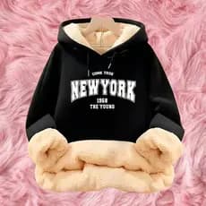 Blusa Nuvem Moletom Feminino Peluciado De Pelucia Blusas Peluciadas Moletoms Peluciados Feminina Blusinha Preto