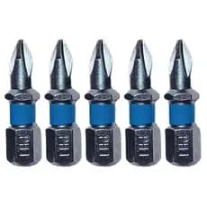 Ponta Bits PH1 25mm Kit 5 peças Magnética Ponteira Parafusadeira Aço S2 Gross