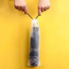 kit com 2, 3, 4 ou 5 bolsas sacolas para Guarda chuva ou saco para roupas e sapatos infantis