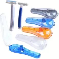 Protetor de barbeador armazenamento de barbeador somente cor azul