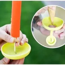 Suporte para picolé e sorvete em silicone