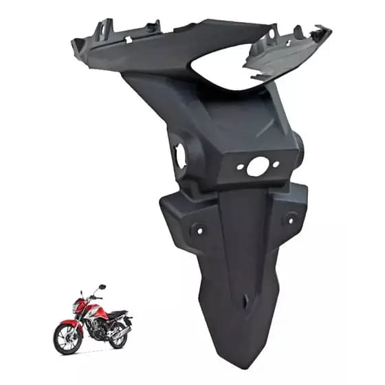 Paralama Traseiro Cg Titan 160 Ano 2016 A 2024