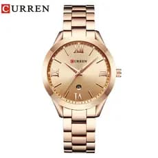 Curren 9007 Relógio De Ouro Das Mulheres Relógios Senhoras Das Mulheres De Aço Pulseira Relógios Relógio Feminino Relogio Feminino