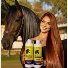Kit Biovin-A Hidralise Shampoo 500ml + Condicionador 500ml Crescimento Capilar Força de Cavalo