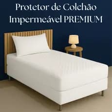 Capa Protetora para Colchão Solteiro Matelado Impermeável Antiácaro e Antimofo Premium