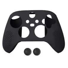 Capa Case Silicone Protetor Para Controle Xbox One Xbox Series + 2 Grip
