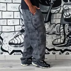 Calça Carper Jeans Marmorizada, Calça Carper, Calça Jeans, Calça Estonada
