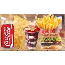 Adesivo Parede Decoração Coca Pastel Açaí Fritas Hamburguer - Resistente a sol e chuva