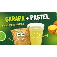 Adesivo Decorativo Pastel e Caldo Cana Garapa - Cola em Trailer Carrinho Lanche Portão Parede