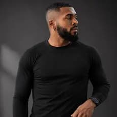 Camisa Térmica UV Masculina Manga Longa Dry Fit Proteção Solar Academia Corrida Conforto