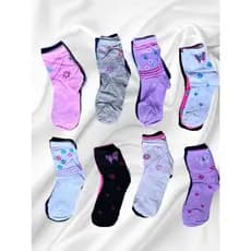 kit 12 meia feminina  cano medio estampada TAMANHO 35-40