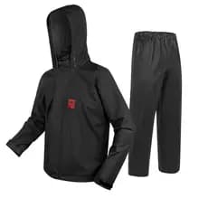 Kit Capa Chuva Moto Conjunto Impermeável Nave Pvc